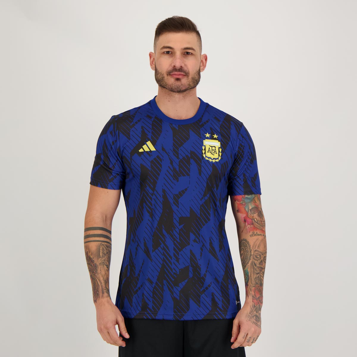 Camisa Adidas Argentina Pré Jogo 2022