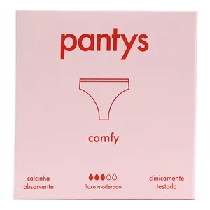 Calcinha Absorvente Pants Comfy Fluxo Moderado PP 1 Unidade