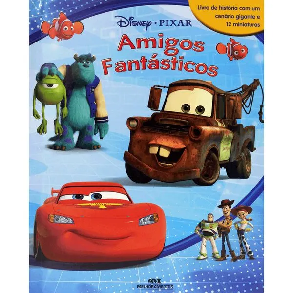 Amigos Fantásticos - Disney Pixar - Melhoramentos