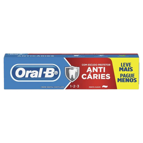 Cr Dental Oral B 1.2.3 Anticaries 150G Lv+Pg-