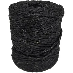 Fio De Sisal 2,5mm Preto Nero 80 Metros - Z0902023100 - Sisalsul
