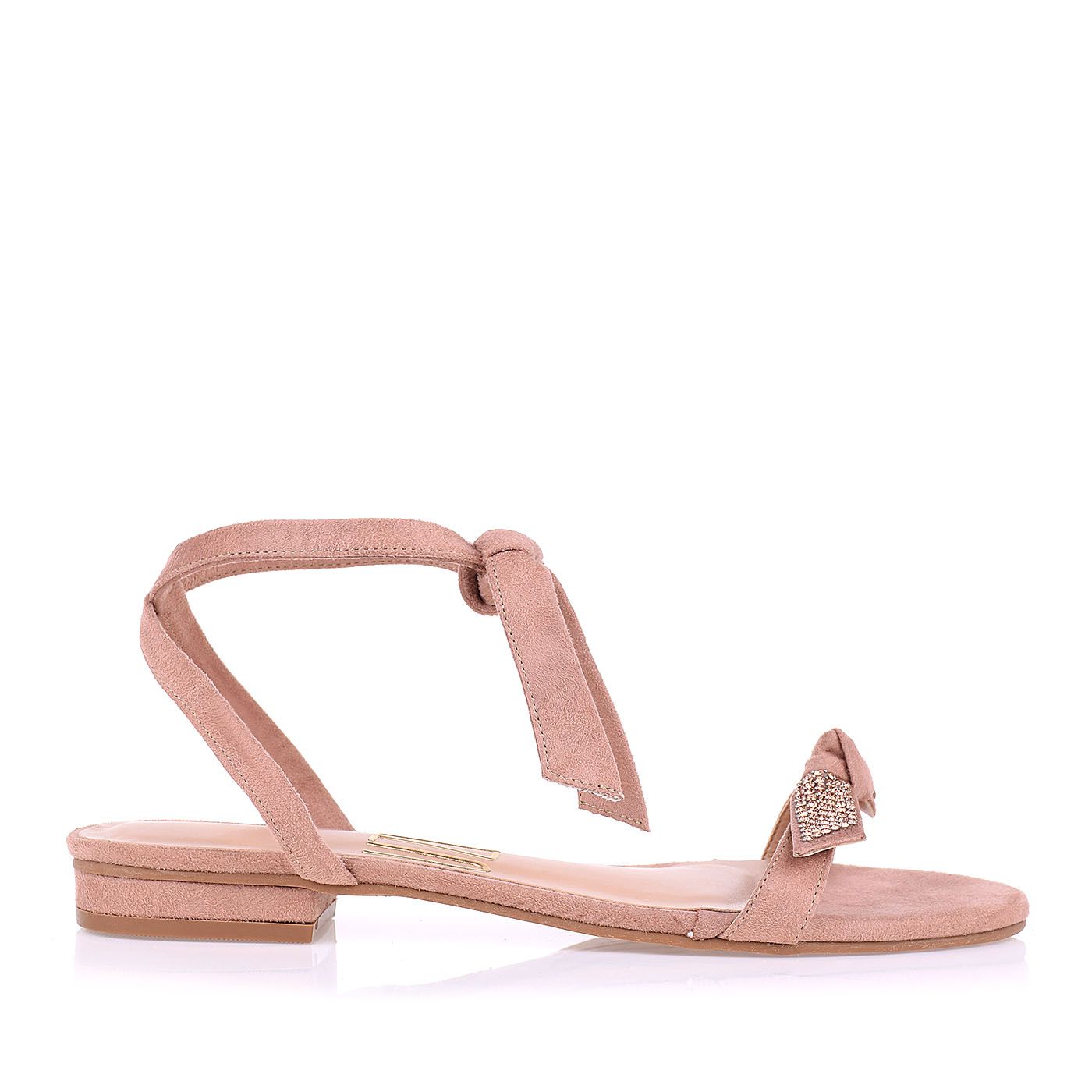 Flat Camurça Nude