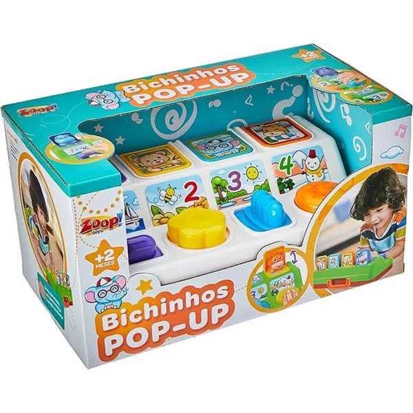 BICHINHOS POP UP - ZOOP TOYS