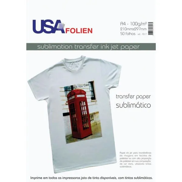 P/SUBLIMACAO A4 100G