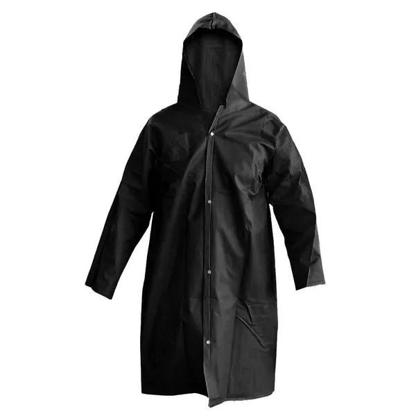 Capa de Chuva em PVC Forrada com Manga Preta - BRASCAMP G