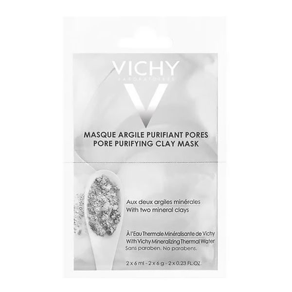 Máscara Facial Vichy Argila Purificante 6ml 2 Sachês