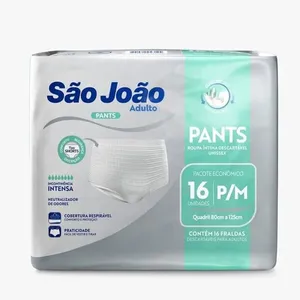 Roupa Íntima São João Pants Adulto P/M 16 Unidades FR SAO JOAO ADULTO PANTS P/M 16UN