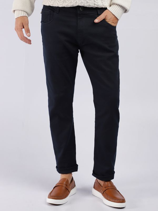 Calça Sarja Slim Masculina MARINHO 40
