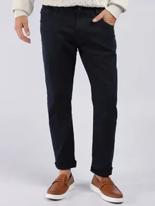 Calça Sarja Slim Masculina MARINHO 40