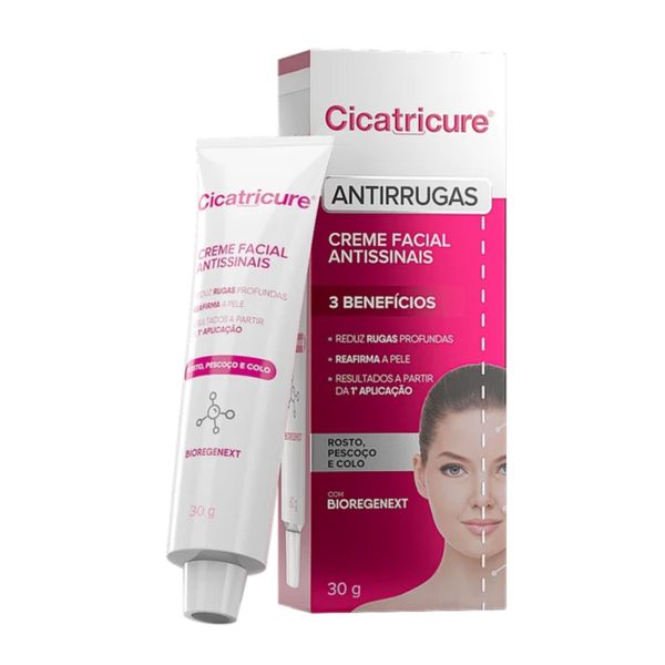Creme Cicatricure 30G Rugas Rosto