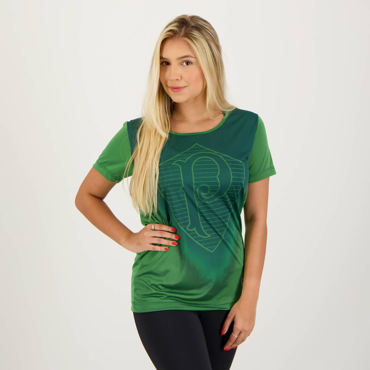 Camisa Palmeiras Shade Feminina Verde