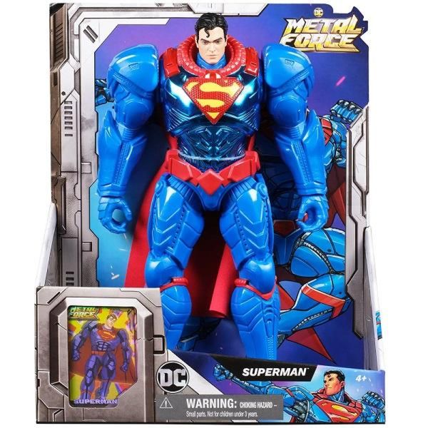 Boneco Surpeman de 30CM Metal Force - DC Comics SUNNY