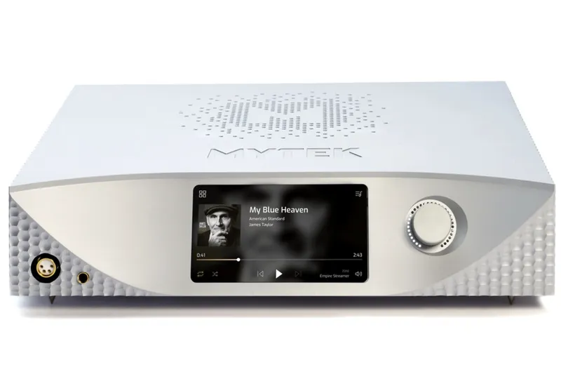 Mytek DAC Empire Streamer Silver - DAC e Streamer de Alta Fidelidade