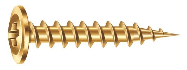 Parafuso Chipboard Cabeça Flangeada Philips Ciser Parafuso Chipboard Cabeça Flangeada Philips 3,5x16mm 1000 peças