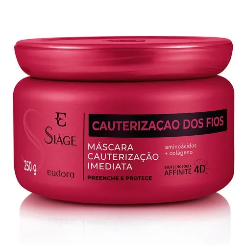 Máscara Capilar Siãge Cauterização Dos Fios 250g Máscara Capilar Siàge Cauterização Dos Fios 250g