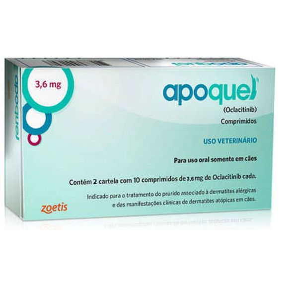 APOQUEL Dermatológico Zoetis 3,6mg 3,6mg