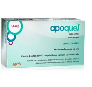 APOQUEL Dermatológico Zoetis 3,6mg 3,6mg
