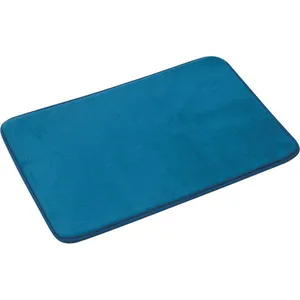 Tapete de Banheiro 40x60cm Cazza Azul