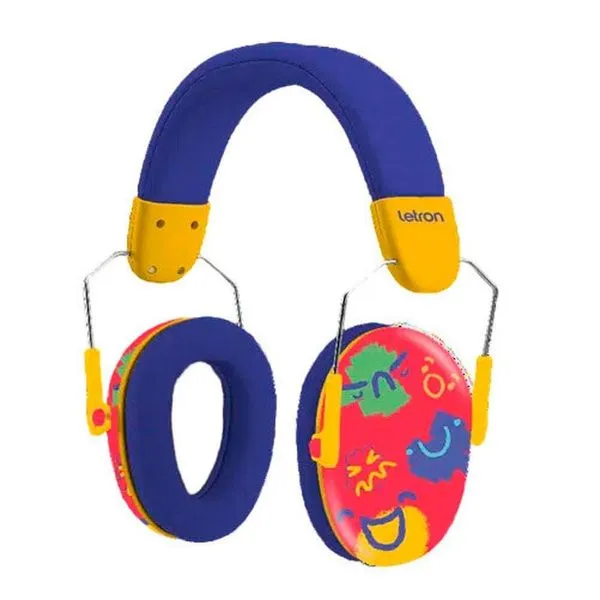 Abafador De Ruídos Infantil Letron Joy Azul (MP)