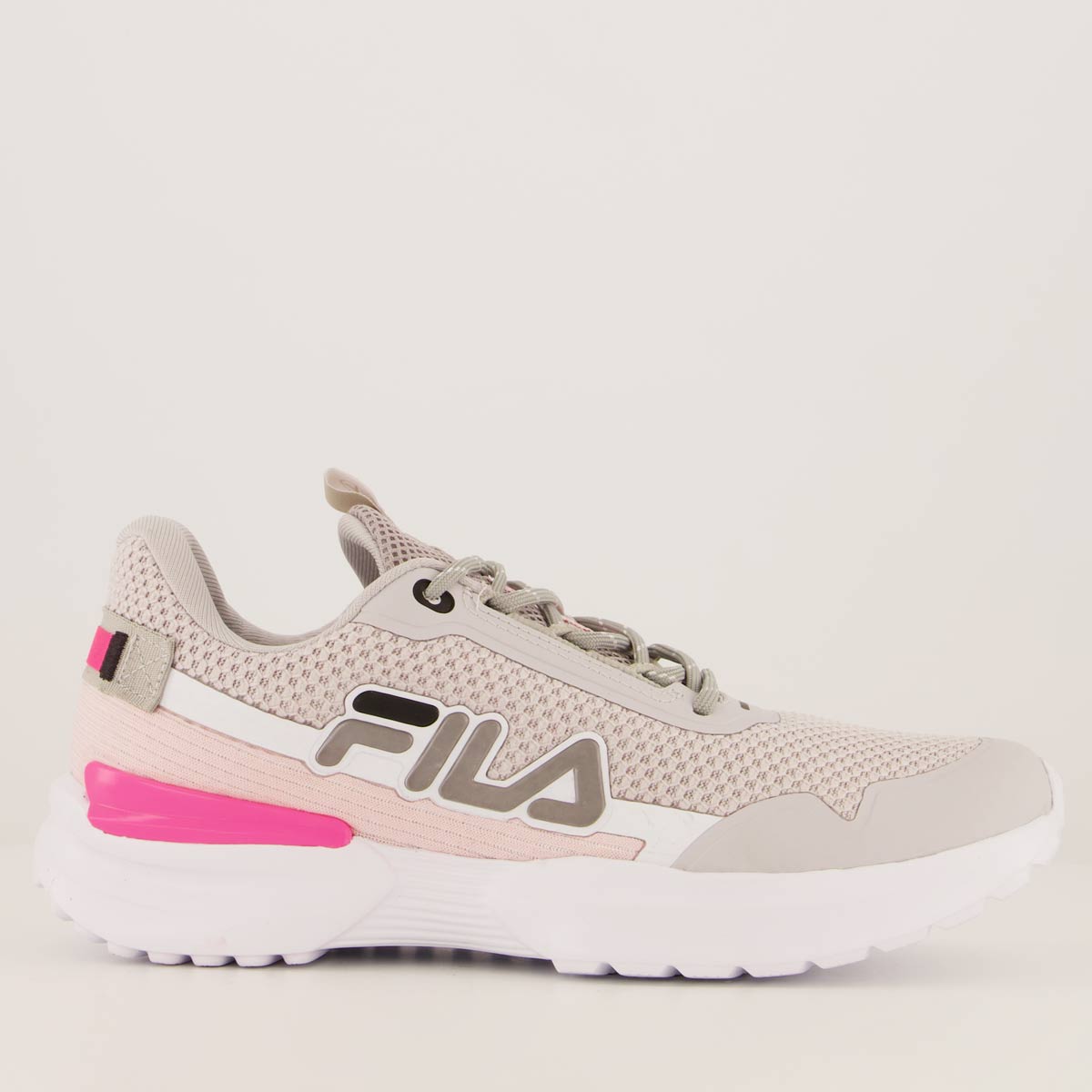 Tênis Fila Split Feminino Prata e Rosa