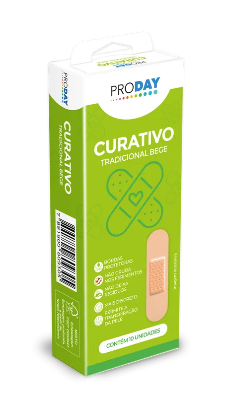 Curativo Proday Bege C/10