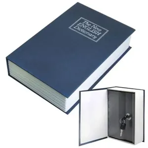Cofre Livro De Segurança Camuflado Dicionario Com 2 Chaves Pequeno Porta Joias E Dinheiro Mini Luxo