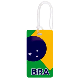 KIT 6 IDENTIFICADORES DE BAGAGEM - STAMPS KIT 6 IDENTIFICADORES DE BAGAGEM BRA
