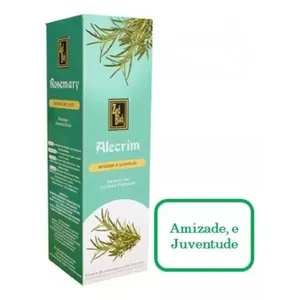 Incenso De Alecrim Para Amizade E Juventude Zed Black Caixa Com 25 Pacotes (MP)