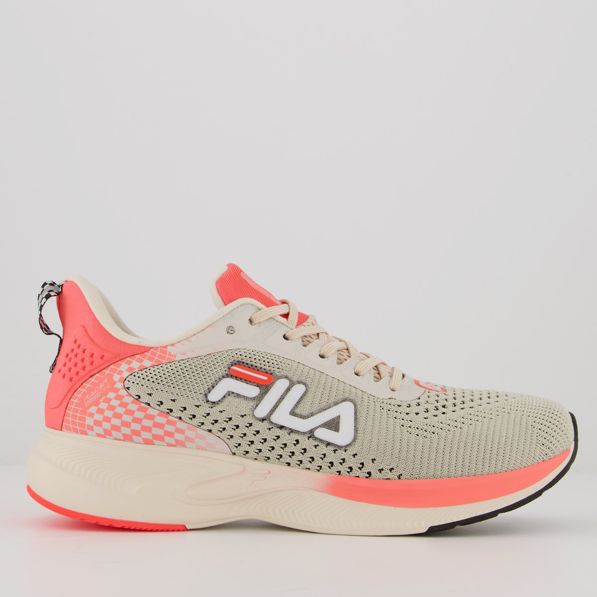 Tênis Fila Racer One Feminino Bege