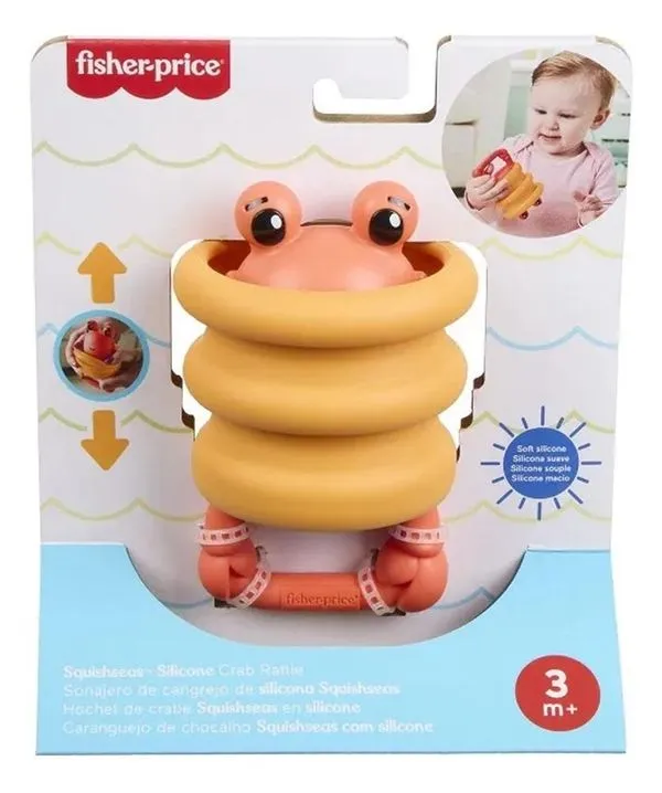Mordedor e Chocalho Fisher Price Sortido Mattel - JHB54