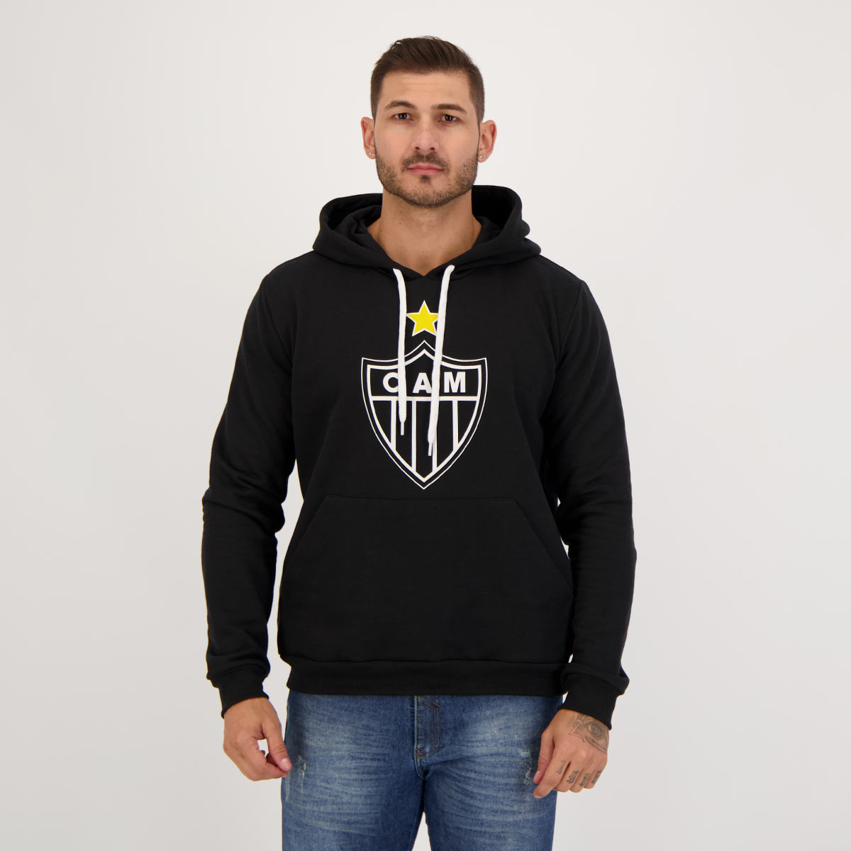Moletom Canguru Atlético Mineiro Retrô