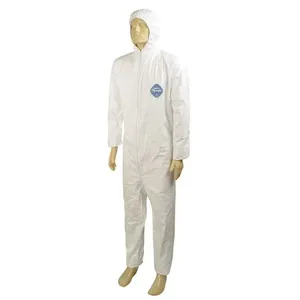 Macacão em DuPont Tyvek Branco com Capuz G