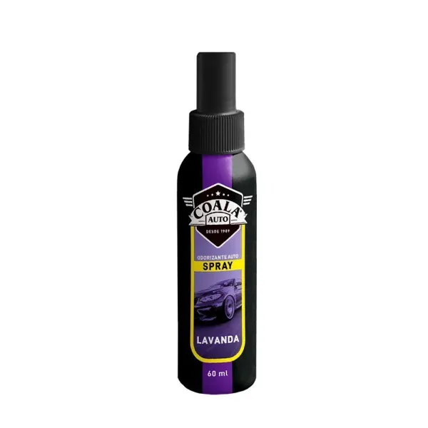 Aromatizante Automotivo Spray Lavanda Coala 60ml AROMATIZANTE AUTOMOTIVO SPRAY LAVANDA CO