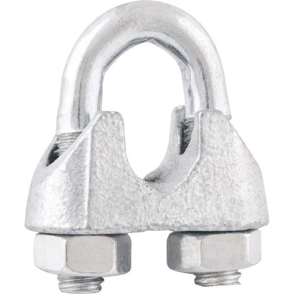 Clips para cabo de aço 1/2" - 12,70 mm - VONDER