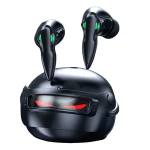 Fone de Ouvido Bluetooth MDM Modelo Capacete Gaming Led Brilhoso Neon Gamer sem Fio Compatível com Celular Fone de Ouvido Bluetooth MDM Modelo Capacete Gaming Led Brilhoso Neon Gamer sem Fio
