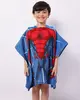 Toalha Infantil Poncho Marvel Homem Aranha Com Capuz Azul UN