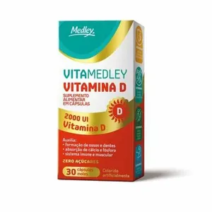 Vitamina D 2.000ui 30 Cápsulas Moles
