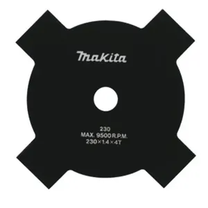 Disco de Corte Roçadeira 255mm 4 Dentes - B-14124 - MAKITA