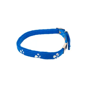 Coleira para Gatos Santa Fé Pet Azul Nº 00