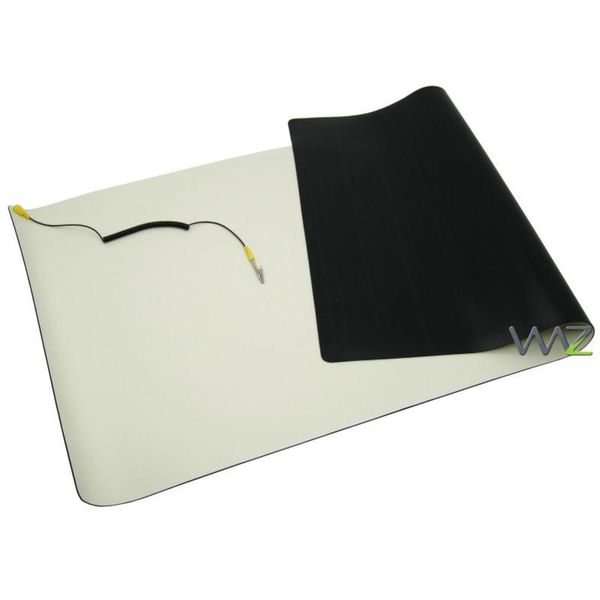 Tapete Anti-Estático (24 x 48pol) - iFixit Anti-Static Mat - Creme/Preto - 145-036-2