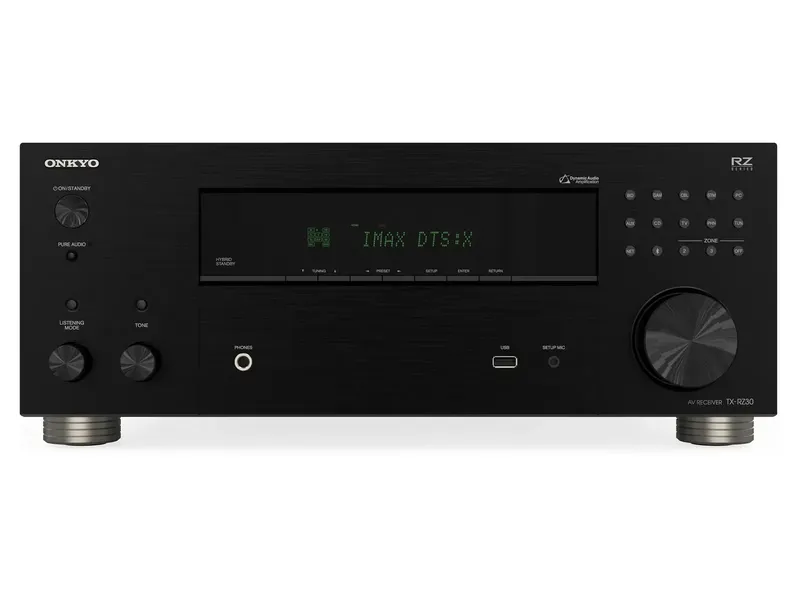 220v - Onkyo TX-RZ30 Receiver A/V 9.2 Canais com Streaming e Suporte a 8K Preto- 220v