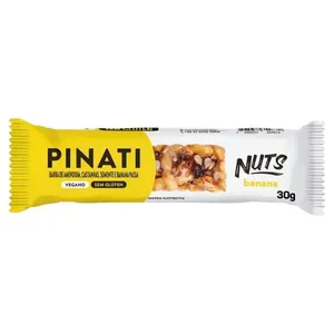 Barra Pinati Nuts Banana 30gr