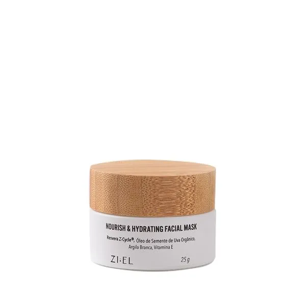Máscara Facial Hidratante e Nutritiva Ziel 25g