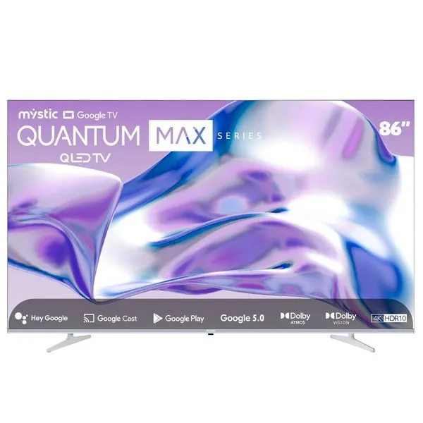 Smart TV 86" 4k Qled Mystic Quantum Max Google TV HDR10 MY-SQG86529 (MP)