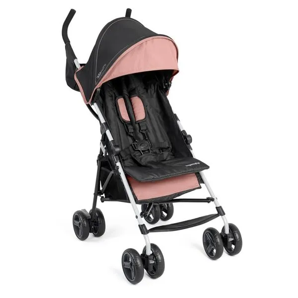 Carrinho de Bebê Leve Summer by Ingenuity 3D Mini - Reclinável, Capota com Proteção Solar, Compacto e Durável -