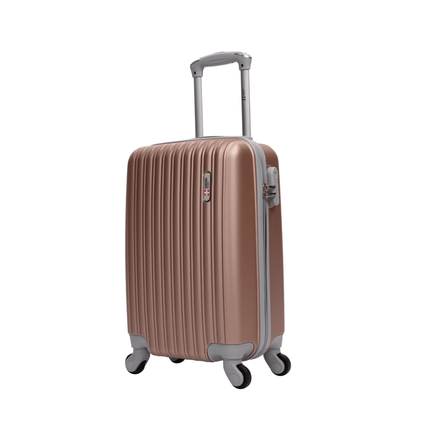 Mala de viagem bordo pequena 10kg Londres Swiss Move Mala de viagem bordo pequena 10kg Londres Rose Swiss Move