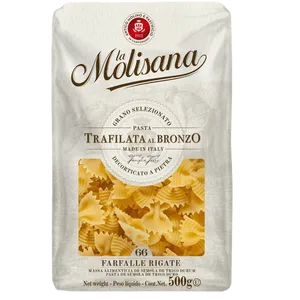 Massa Italiana Grano Duro La Molisana Farfalle 500g