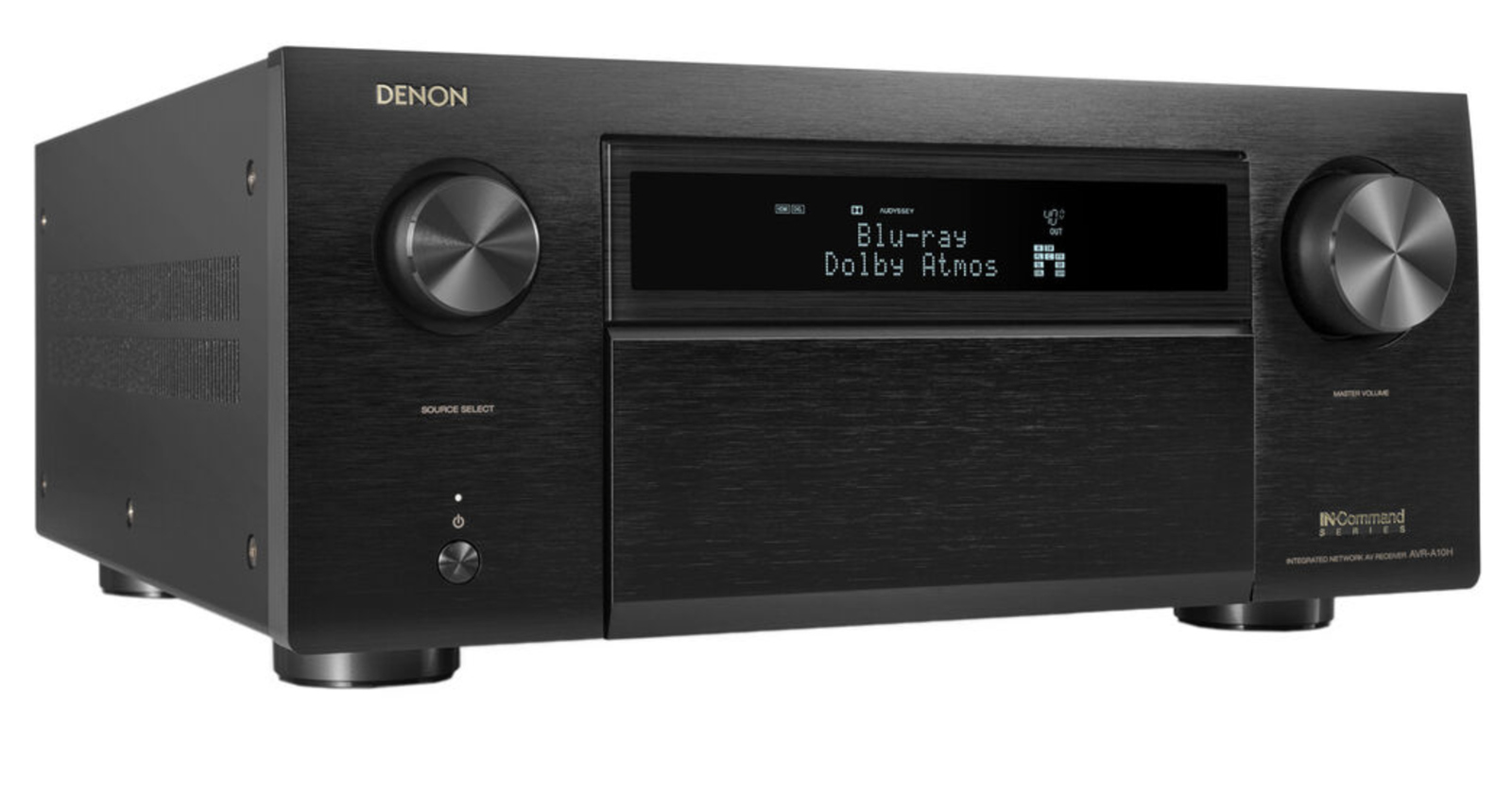 Receiver Denon AVR-A10H 13.4 Canais - 8K, Dolby Atmos, DTS:X Pro, e HEOS Integrado - 120v