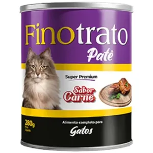 Patê Para Gatos Finotrato Carne 280g (MP)