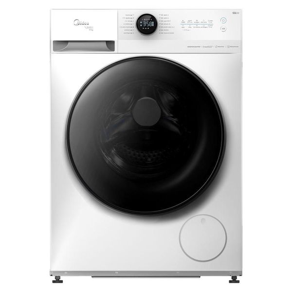 Lavadora Midea Healthguard MF200 11kg Smart Wi Fi E Comando De Voz Branca 220V